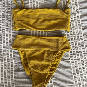 Stunning Montce Swim Ribbed bikini Set
